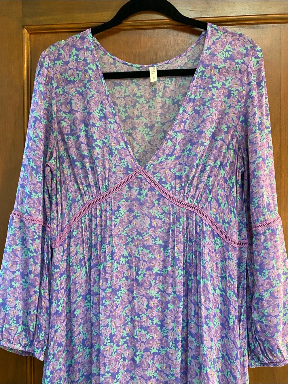 Spell Wildflower Boho Floral Maxi Dress in Purple size medium ๐ - Picture 11 of 15